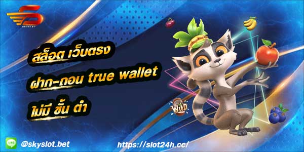 สล็อต เว็บตรง ฝาก-ถอน true wallet ไม่มี ขั้น ต่ํา ให้บริการโดยเว็บไซต์ slot24h